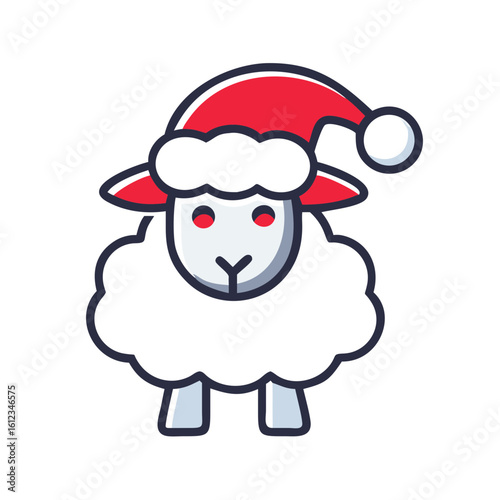 Christmas Lamb Icon