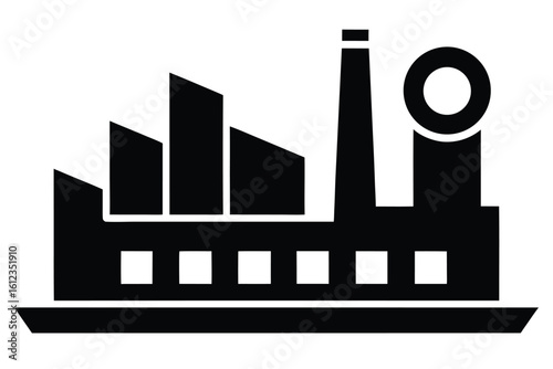 lean manufacturing vector icon illustration
