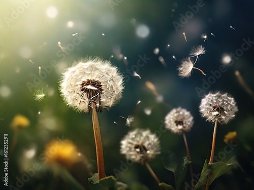 dandelion seed head