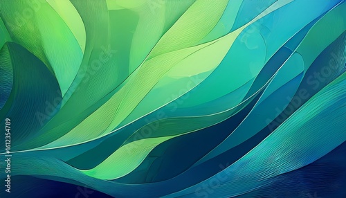 abstract blue green background