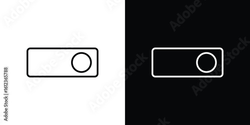 Switch icon. linear style sign for mobile concept and web design.