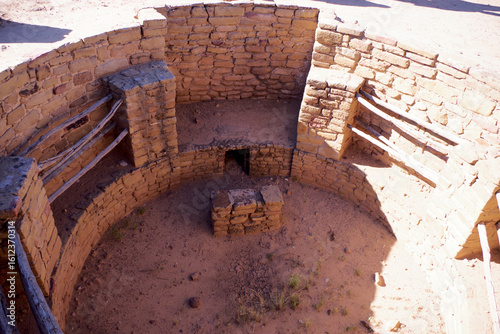 Preserved Kiva Structure at Mesa Verde National Park