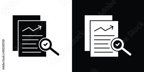 Auditors icon elements vector illustration. flat style sign vector.
