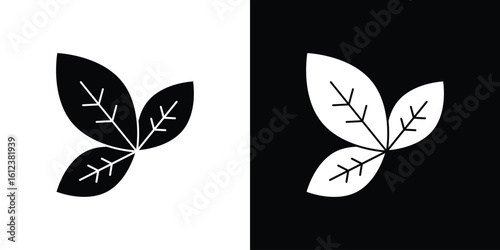 Basil icon elements vector illustration. flat style sign vector.