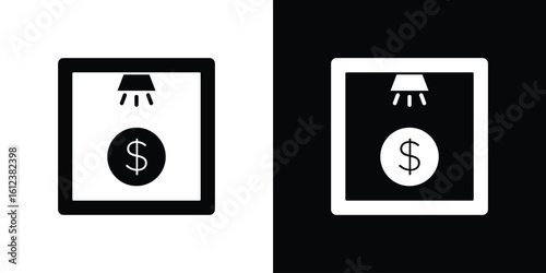 Business incubator icon elements vector illustration. flat style sign vector.