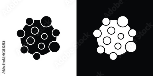 Cancer icon elements vector illustration. flat style sign vector.