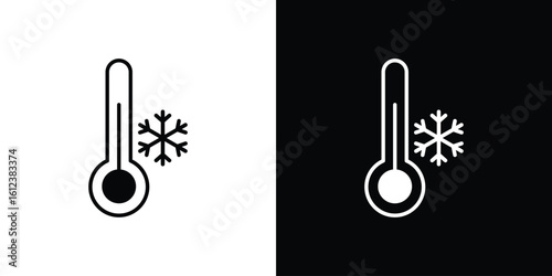 Cold icon elements vector illustration. flat style sign vector.