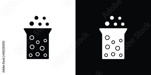 Hard Water icon elements vector illustration. flat style sign vector.
