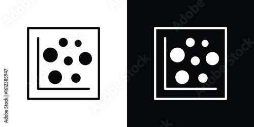 Heat Map icon elements vector illustration. flat style sign vector.