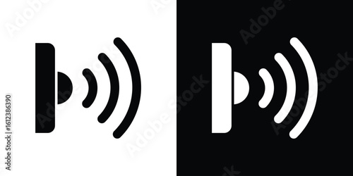 Infrared icon elements vector illustration. flat style sign vector.