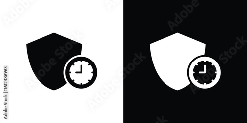 Long term icon elements vector illustration. flat style sign vector.
