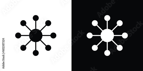 Multi channel icon elements vector illustration. flat style sign vector.