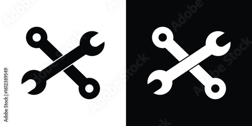 Tools icon elements vector illustration. flat style sign vector.