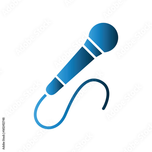 Mic icon design template