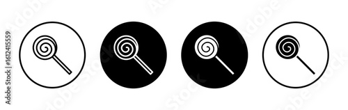 Candy icon symbol for apps and websites. candy sign and symbol.