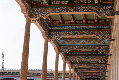 crossbeam in Mausoleum of the First President of Uzbekistan