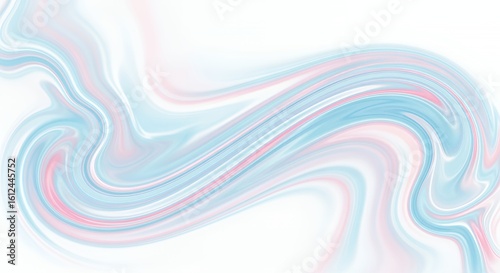 Swirling pastel blue and pink marble texture creates a dreamy, ethereal background ideal for design projects needing a soft and elegant aesthetic.