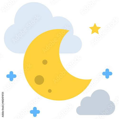 Crescent Moon Icon