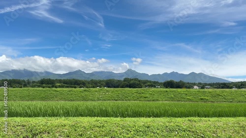 里山の田園風景