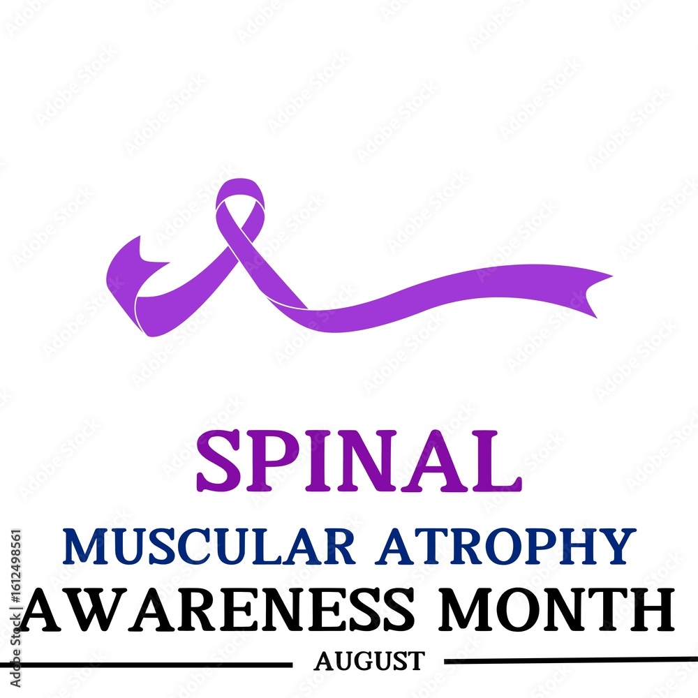 Obraz premium spinal muscular atrophy awareness month 
