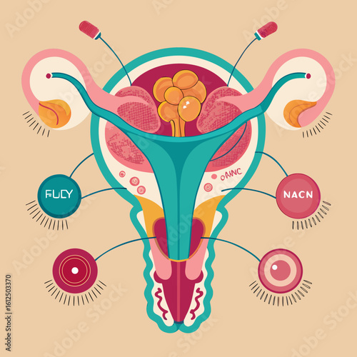 Female Reproductive System Labeled