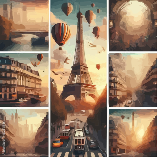 representation of the Eiffel Tower in France 77