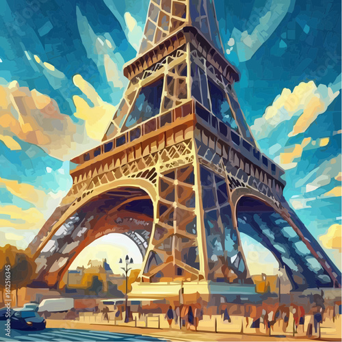 representation of the Eiffel Tower in France 11