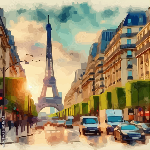 representation of the Eiffel Tower in France 5