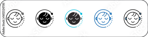 Childcare Icon Pack Multistyle Illustration
