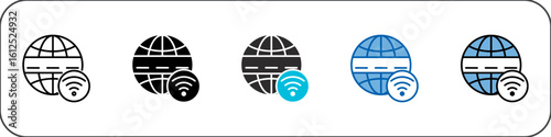 Internet Icon Pack Multistyle Illustration