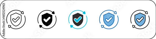 Insurance Icon Pack Multistyle Illustration