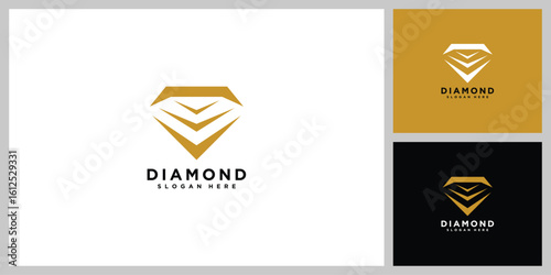 diamond abstract design template
