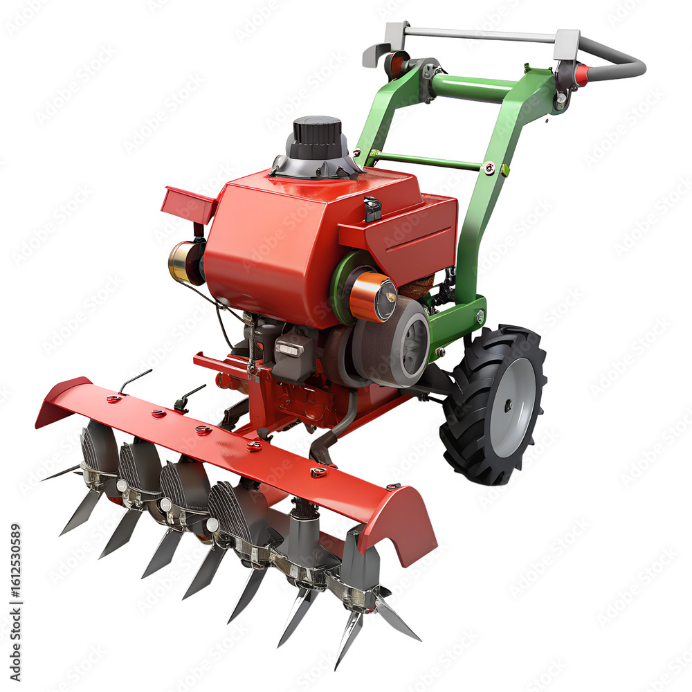 custom made wallpaper toronto digitalRotavator isolated on white background