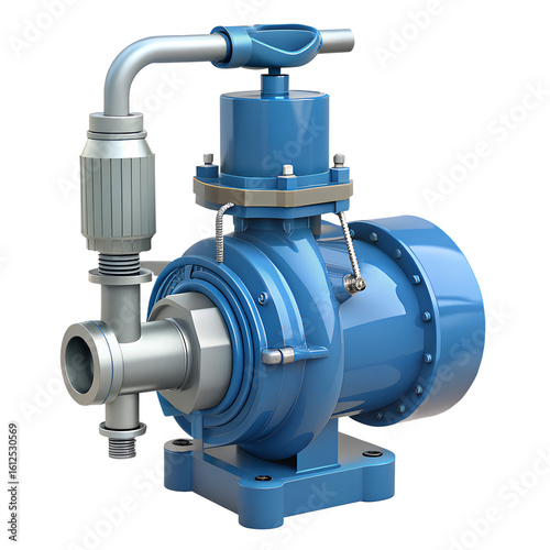 water pump isolated on white background