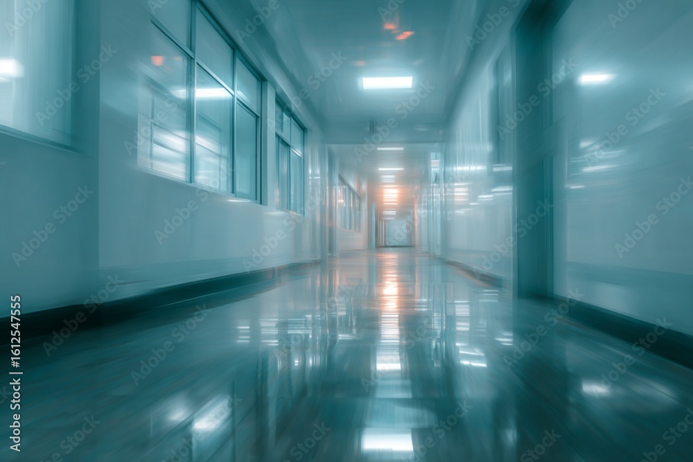 Obraz premium corridor in the office building