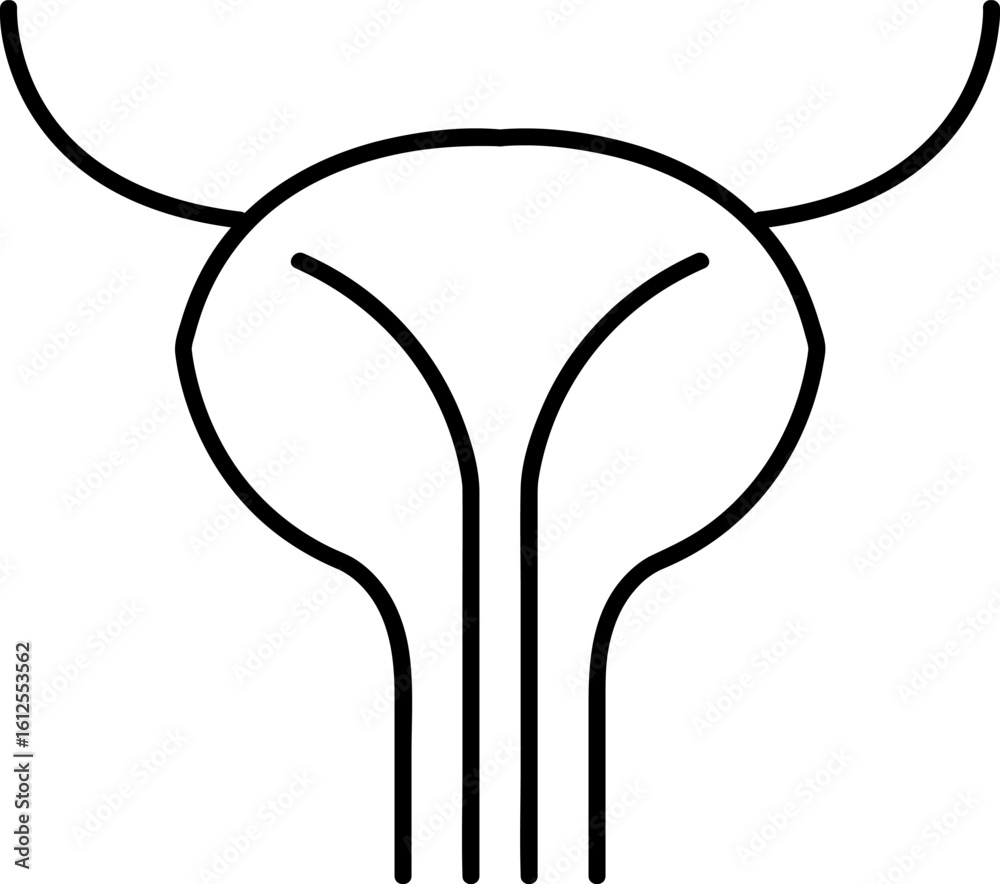 Obraz premium Medical organs line icon set. Vector pictograms of body parts, anatomy, kidney, pancreas, intestine, thyroid, bladder, pelvis, skeleton, joint, tongue, hand, nose, mouth, thin linear illustration