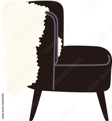 armchair vector illustration