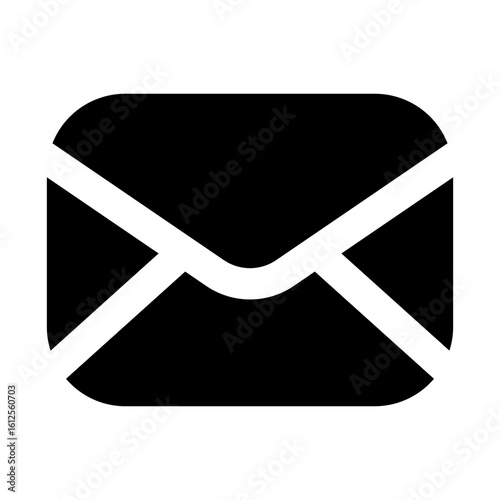 Simple Envelope Icon Communication Symbol