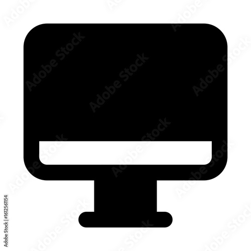 Desktop Computer Monitor Icon