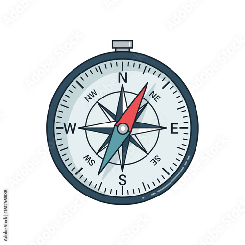 Compass Vector Illustration