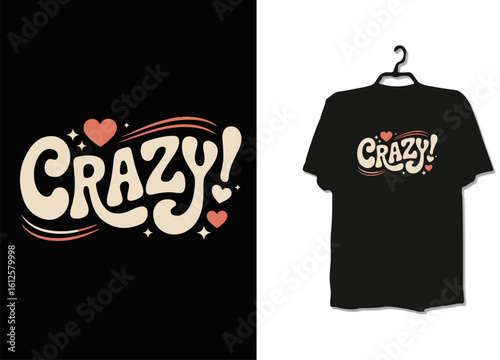 Dark shadow distort echo grunge dripping text t-shirt graphic