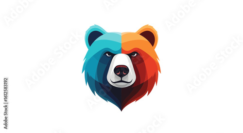 Colorful Graphic Design, Wildlife Art, Modern Style, Digital Environment, Vibrant Viewpoint