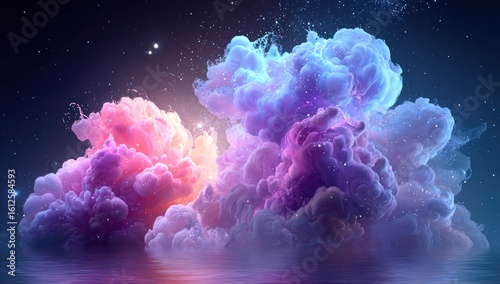 Ethereal Clouds Reflecting