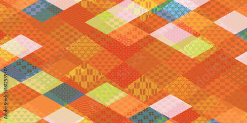 和柄　秋　模様　背景