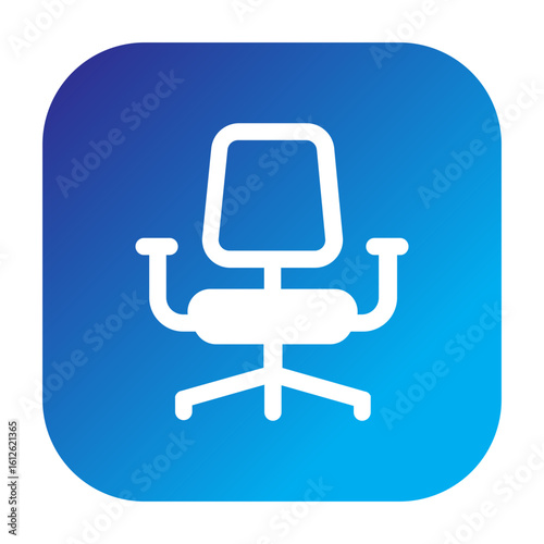 Ergonomic Task Chair Icon