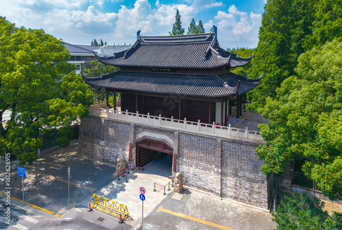 Photography Yunjian First Building, Songjiang District, Shanghai, China