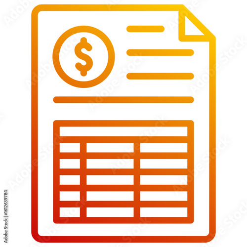 Account Statement Icon