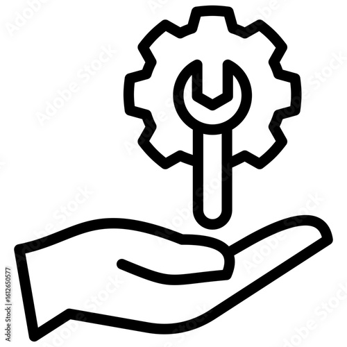 Technical Support line icon