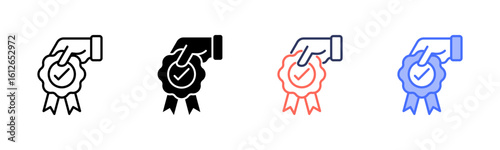 Qualified icon set multiple style collection