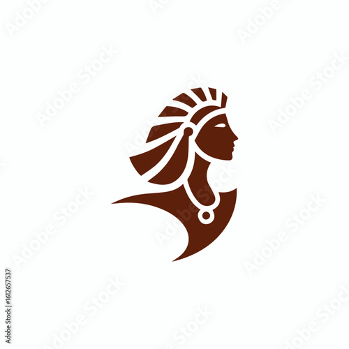 Egypt lady logo
